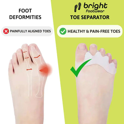 Toe Separator - Promotes Healthy Toes & Relieves Foot Pain