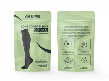 Long Compression Socks - Enhance blood circulation & reduce muscle fatigue