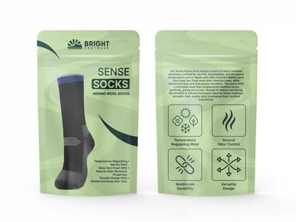 Sense Socks - Merino Wool Socks (1 pair)