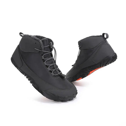 Polaris HydroTex™ – 99.7% Waterproof & Anti-Slip Winter Barefoot Shoes with Cozy Fleece Lining (Unisex)