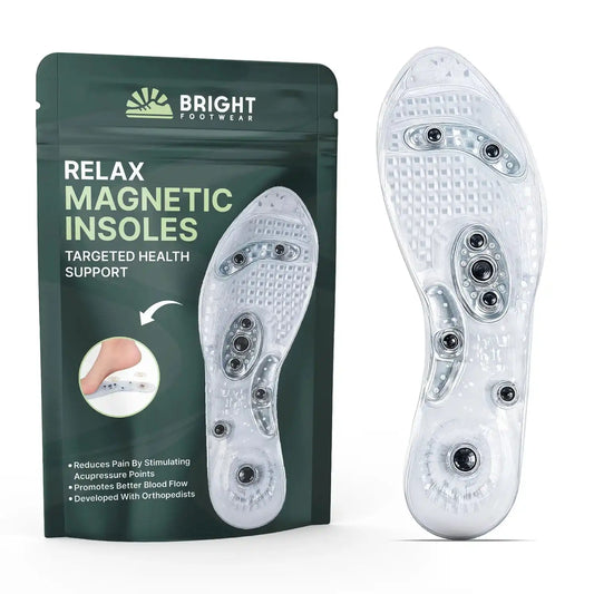 Relax Magnetic Insoles - All-Day Massage & Energy (Unisex)