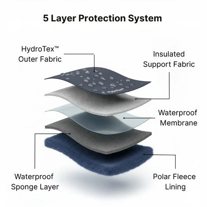 Polaris HydroTex™ – Waterproof & Anti-Slip Winter Barefoot Boots with Cozy Fleece Lining