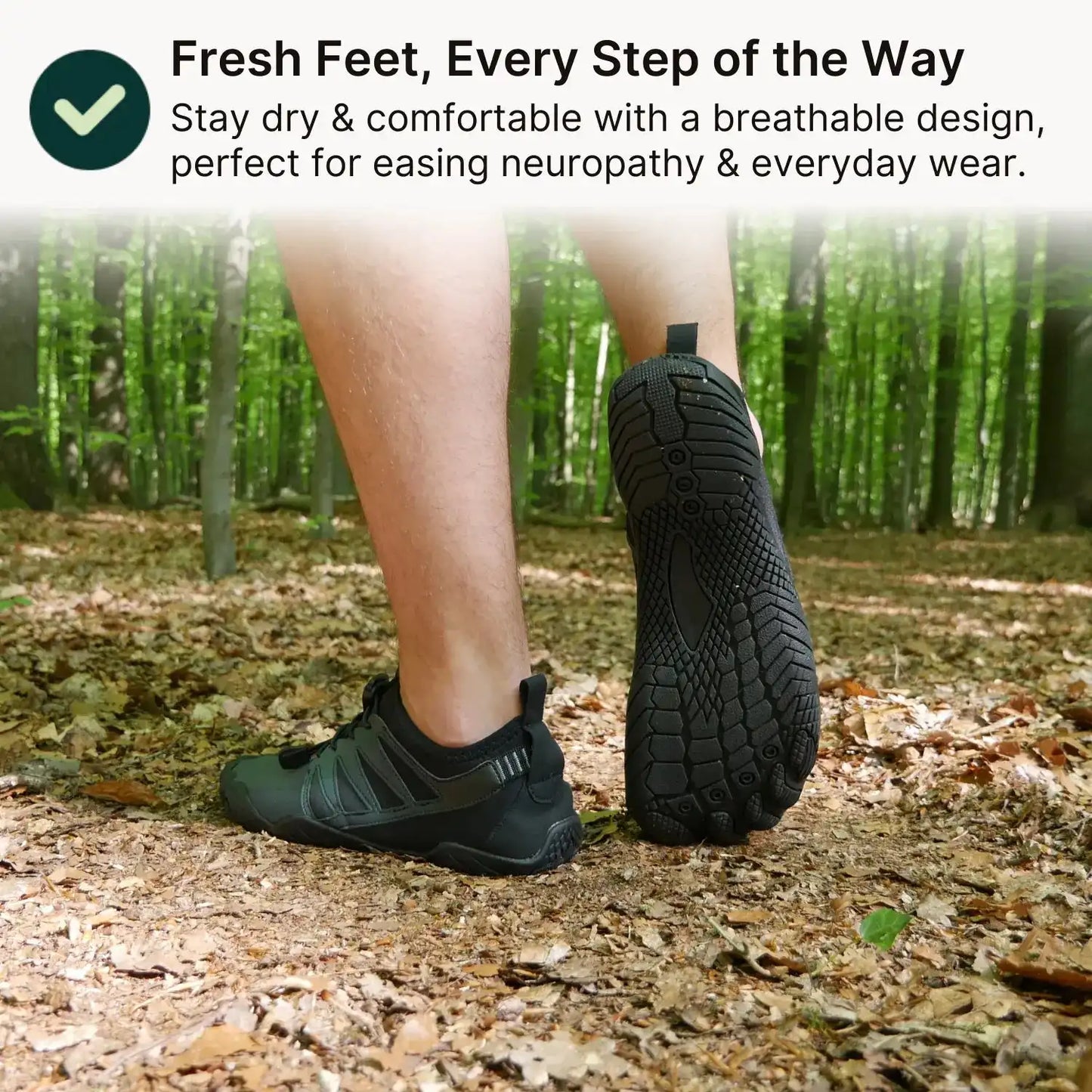 Cove - Breathable & non-slip sports barefoot shoes (Unisex)