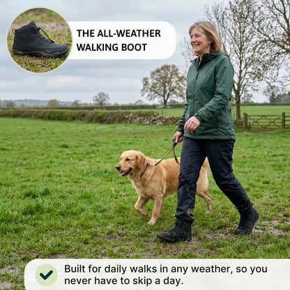 Polaris HydroTex™ – 99.7% Waterproof & Anti-Slip Winter Barefoot Shoes with Cozy Fleece Lining (Unisex)
